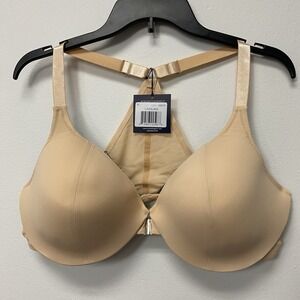 Trusst Lingerie Full Figure Naomi Essential Underwired Bra Nude Size 42D NWT